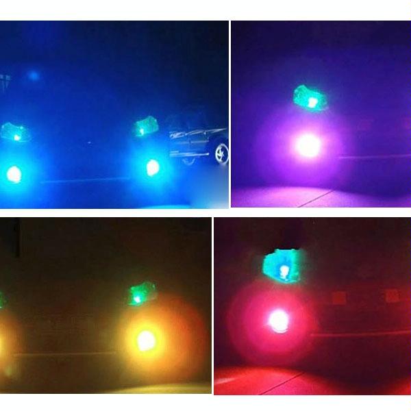 Protective Decoration Flash Point Car Light Membrane /Lamp Sticker, Size: 195cm x 30cm (Fluorescent Green)