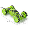 JJR/C Q110 2.4G Remote Control Stunt Climbing Drift Twist Car(Green)