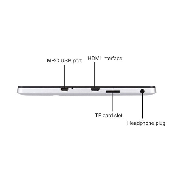 HSD8001 Tablet PC, 8 inch 2.5D Screen, 4GB+64GB, Windows 10, Intel Atom Z8300 Quad Core, Support TF Card & HDMI & Bluetooth & WiFi, US Plug(Black)