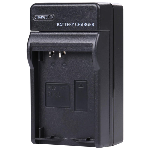 Digital Camera Battery Car Charger for OLYMPUS BLN1(Black)