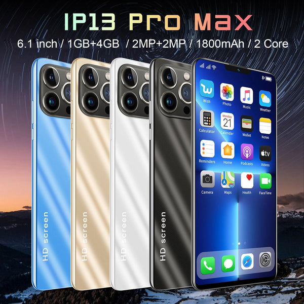 iP13 Pro Max L50, 1GB+4GB, 6.1 inch, Face Identification, Android 6.0 MTK6572 Dual Core, Network: 3G (Black)
