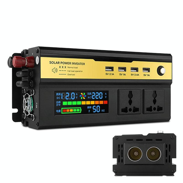 8896 1200W Car Smart Multi-functional Digital Display Inverter, Specification:24V