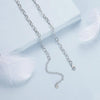 S925 Sterling Silver Love Arrangement Chain Necklace(BSA005)