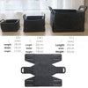 Home Clutter Felt Folding Storage Baskets, Size: Small(Brown)