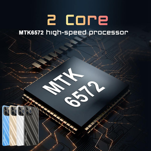 iP13 Pro Max L50, 1GB+4GB, 6.1 inch, Face Identification, Android 6.0 MTK6572 Dual Core, Network: 3G (Black)