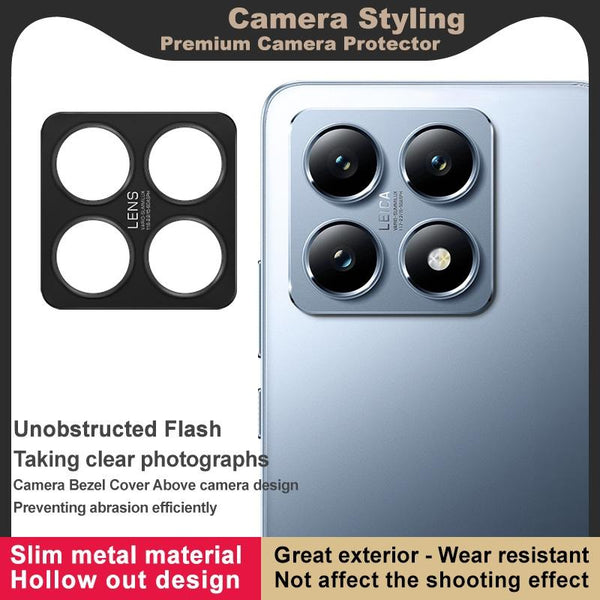 For Xiaomi 14T IMAK Metal Camera Lens Protector Cover
