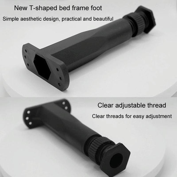 18-34cm Adjustable Underbed Beam Support Holder Retractable Furniture Booster Bracket