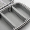 Power Adapter Headset Data Cable Portable Storage Bag For Macbook Air/Pro Notebook(Gray)