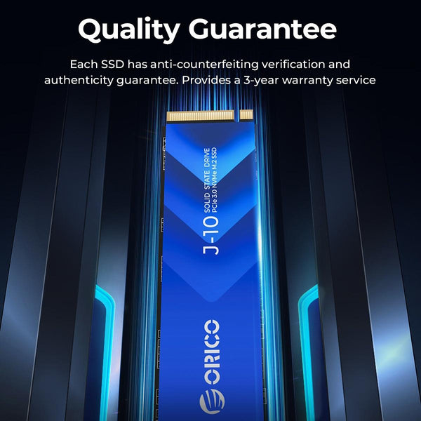 ORICO PCIe 3.0 NVMe M.2 SSD Internal Solid State Drive, Memory:1TB
