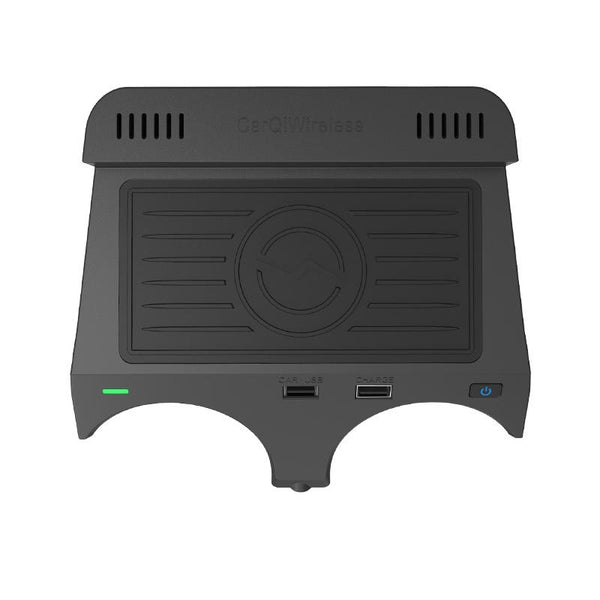 10W Car Fast Charging Wireless Charger for BMW 5 Series 2017-2021 / 6 Series 2018-2019, Left Driving(Black)