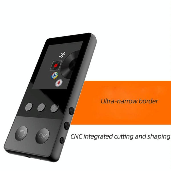 A5 1.8 inch Sports Bluetooth MP3 Music MP4 Video Player, Support Speaker 8GB(Black)