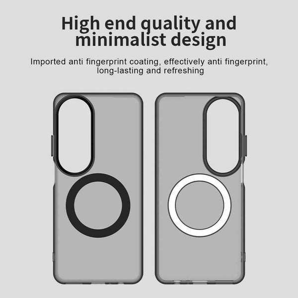 For OPPO A60 Global Candy Magsafe PC Hybrid TPU Phone Case(Black)