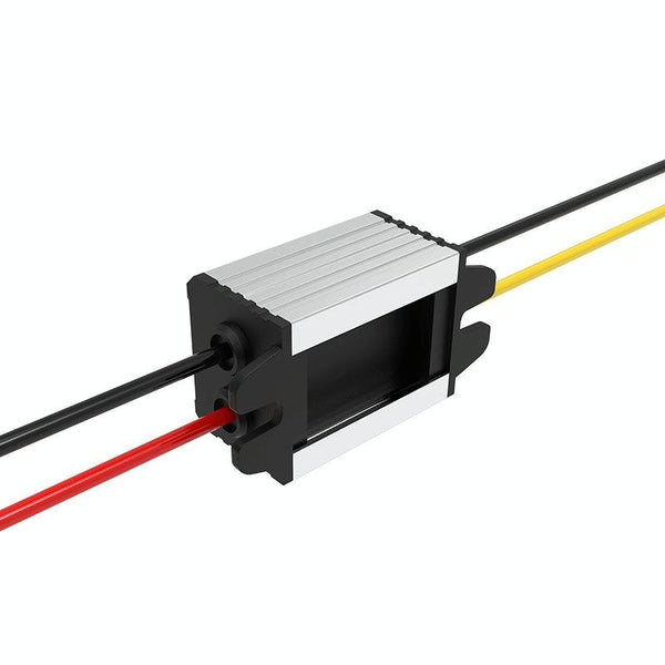 JIELAITE LK1253 15W Aluminum Alloy Intelligent Protection Waterproof Car Power Converter(12V to 3.3V/3A)