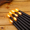 4 PCS B002 Long Pole Electronic Simulation Candle Light with Remote Control(Warm White Light)