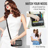 CaseMe ME30 Max Multifunctional Large-Capacity Shoulder Crossbody Phone Bag(Black)