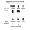 JINGHUA N800 Drive Free Sound Card Computer To Docking Station With Audio Interface, Interface: USB