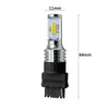 2 PCS 3156 72W 1000LM 6000-6500K Car Auto Turn Backup LED Bulbs Reversing Lights, DC 12-24V(Yellow Light)
