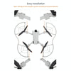 For DJI Mini 3 Sunnylife Drone Propeller Protective Guard Anti-collision Ring (Grey)