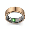 R02 SIZE 11 Smart Ring, Support Heart Rate / Blood Oxygen / Sleep Monitoring / Multiple Sports Modes(Gold)