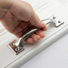 10pcs 6 inch Bow-Shaped Stainless Steel Door Handle Simple Window And Cabinet Drawer Handle