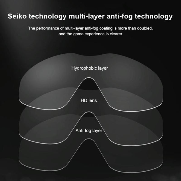 JIEHU JH8208DMJS Large Frame Waterproof and Anti-fog High-definition Eye Protection Swimming Goggles(Transparent White)