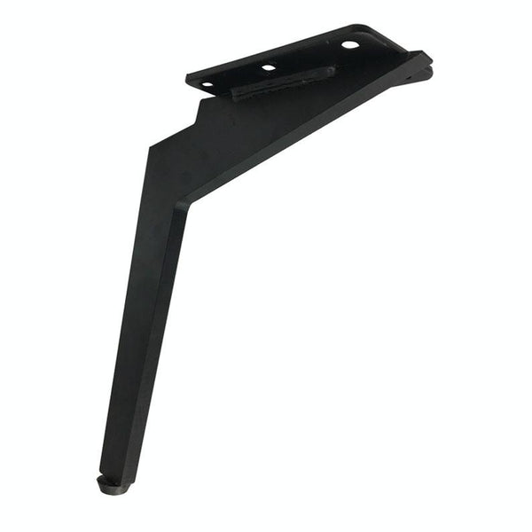 LH-DJ08 Adjustable Knife Shape Metal Furniture Support Legs, Height: 40cm(Matte Black)