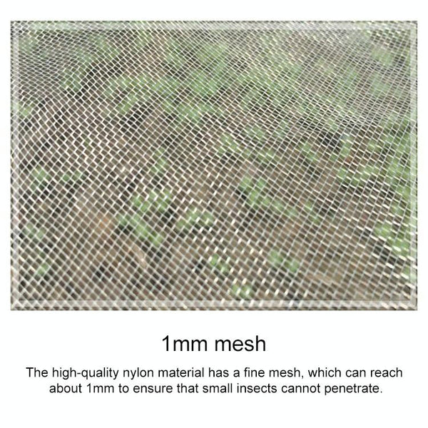 Garden Dustproof Nylon Net Insect Screen Packing Bag, Mesh Aperture: 1mm, Specification:1x5m