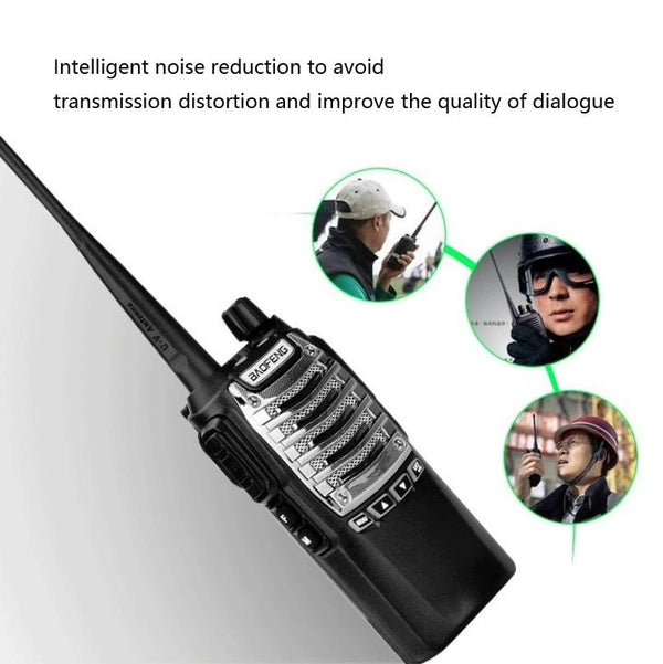 Baofeng UV-8D 8W High-power Dual-transmit Button Multifunctional Walkie-talkie, Plug Specifications:US Plug