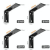 6 inch 15cm Triangle Support Frame Fixed Angle Iron(Black)