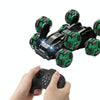 DM-558 Eight Wheel Stunt Drift Spray Remote Control Car, Specification:Single Control(Green)