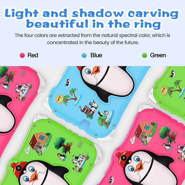 Penguin 7 inch WiFi Kids Tablet PC, 2GB+16GB, Android 7.0 MT6735 Octa Core CPU(Pink)