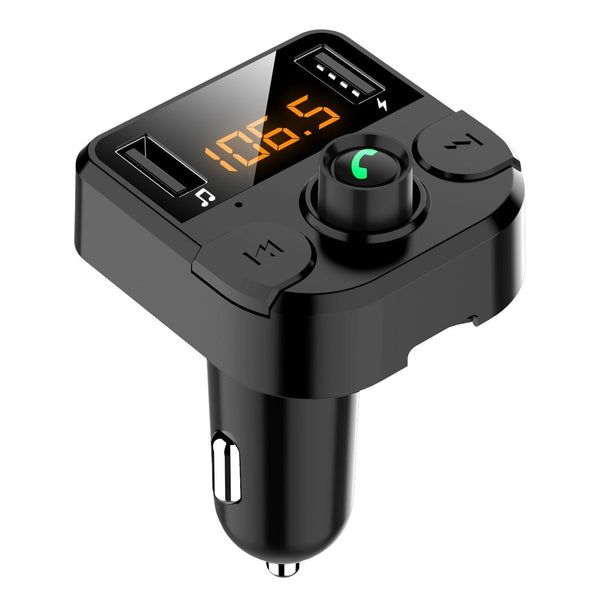 BT36B Car Bluetooth MP3 Music Player Car FM Transmitter Phone Hands-Free(Black Standard)