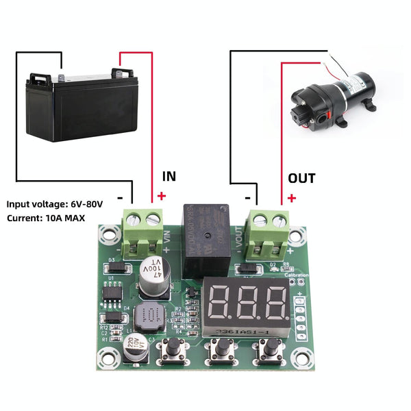 JH-M609 Battery DC Voltage Protection Module DC6-80V