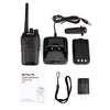 RETEVIS RT27 2W US Frequency 462.5500MHz-467.7125MHz 22CHS FRS Two Way Radio Handheld Walkie Talkie, US Plug(Black)