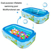Children Adult Cartoon Inflatable Swimming Ring, Pattern: 1.3m Three Layer Pool