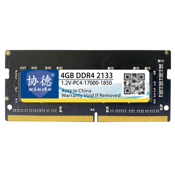 XIEDE X057 DDR4 NB 2133 Full Compatibility Notebook RAMs, Memory Capacity: 4GB