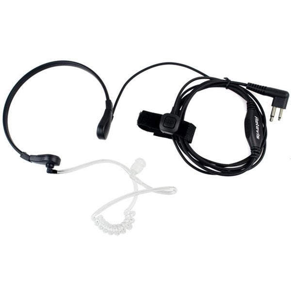 RETEVIS M Throat PTT Covert Acoustic Tube Earphone Speaker Microphone