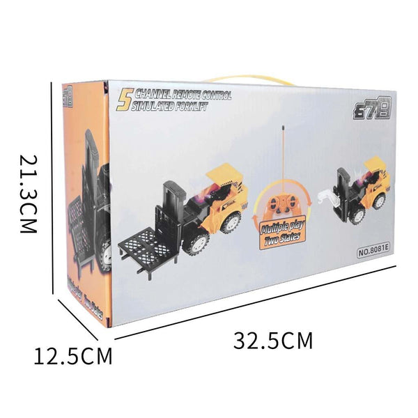 MoFun 8081E 1: 24 Five-channel Remote Control Simulation Forklift Crane