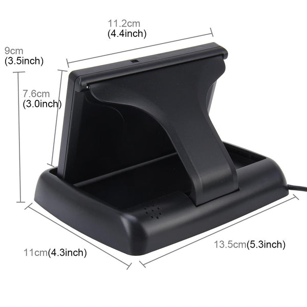 Foldable 4.3 inch Digital TFT LCD Car High Definition Monitor, Support Reverse Automatic Screen Function