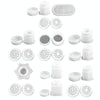 DIY Crystal Epoxy Silicone Mold Combination Set, Shape: Hexagonal Prism Bottle+Grinding Device+Oval Disc