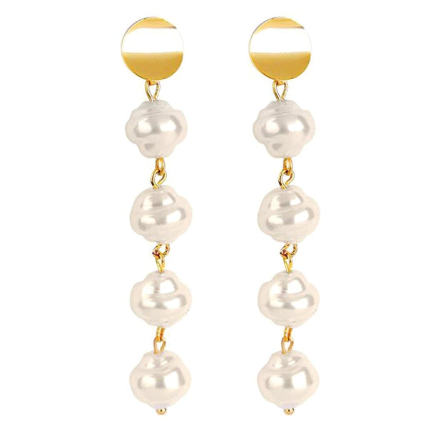 1030402309 Bending Chip Length Stud Earrings Jewelry