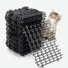 12pcs / Box Anti-Cats Barbed Spike Net Mat Sofas Gate Garden Cats Repellent Tool, Style: Without Screw(Black)