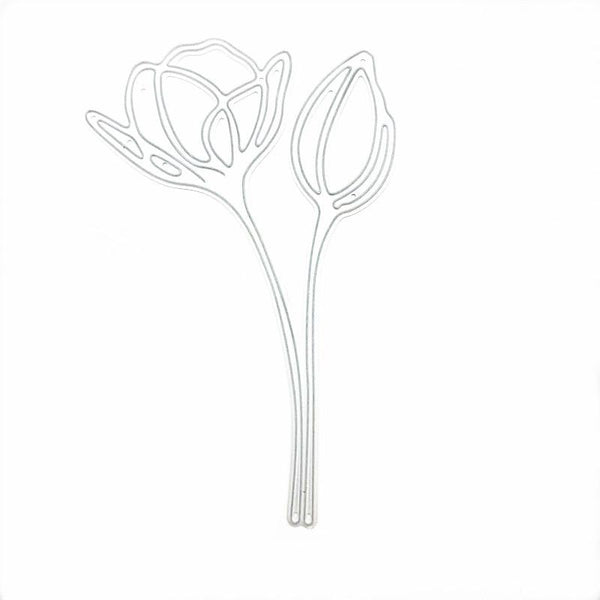 Tulip Petals Handicraft Embossing Cutting Die