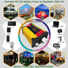 SOLIKE TECH 300W Modified Sine Wave Inverter with Bluetooth MP3/FM Multimedia Player 12V to 220V