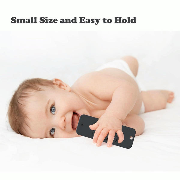 Baby Simulation Silicone Remote Control Can Press Tooth Glue Preventing Eating Hands Teething Stick, Color: 3rd Generation Blue