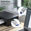 USB 3.0 A Male to USB-B Square Interface Printer Data Transmission Adapter Cable, Length:0.3m