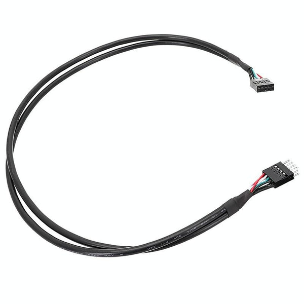 20cm Motherboard 9Pin USB2.0 Extension Cable 26AWG Double Shielded Cord