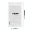 Transparent PVC Not Waterproof Dry Packing 100 PCS Bag Case Fishing Kayak Beach Snowboard Pouch for Mobile Phones, Outer Size: 21.5cm x 12cm, Inner Size: 17.6cm x 10.9cm