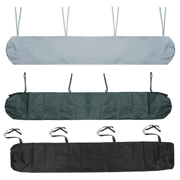 Outdoor Patio Canopy Awning Waterproof Cover Retractable Dustproof Protective Cover, Size: 4m(Grey)
