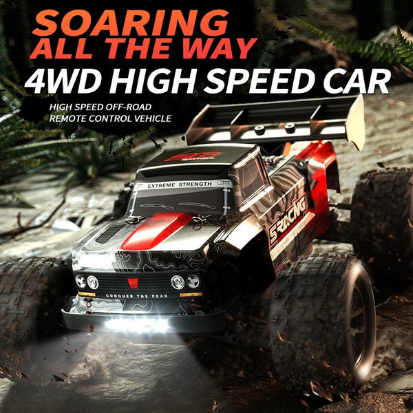 JJR/C Q146 Electric 4WD Alloy Bigfoot Short Card Off-Road Remote Control Car(Green)